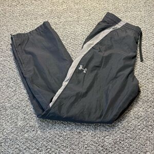 Under Armour Black and Gray Athletic Pants